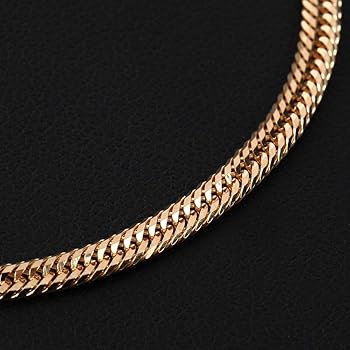 Amazon.co.jp: [ハッピーグッツショップ] 18金 喜平ブレスレット 12面